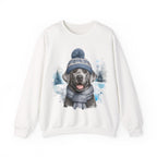 Silver Labrador Winter Sweatshirt