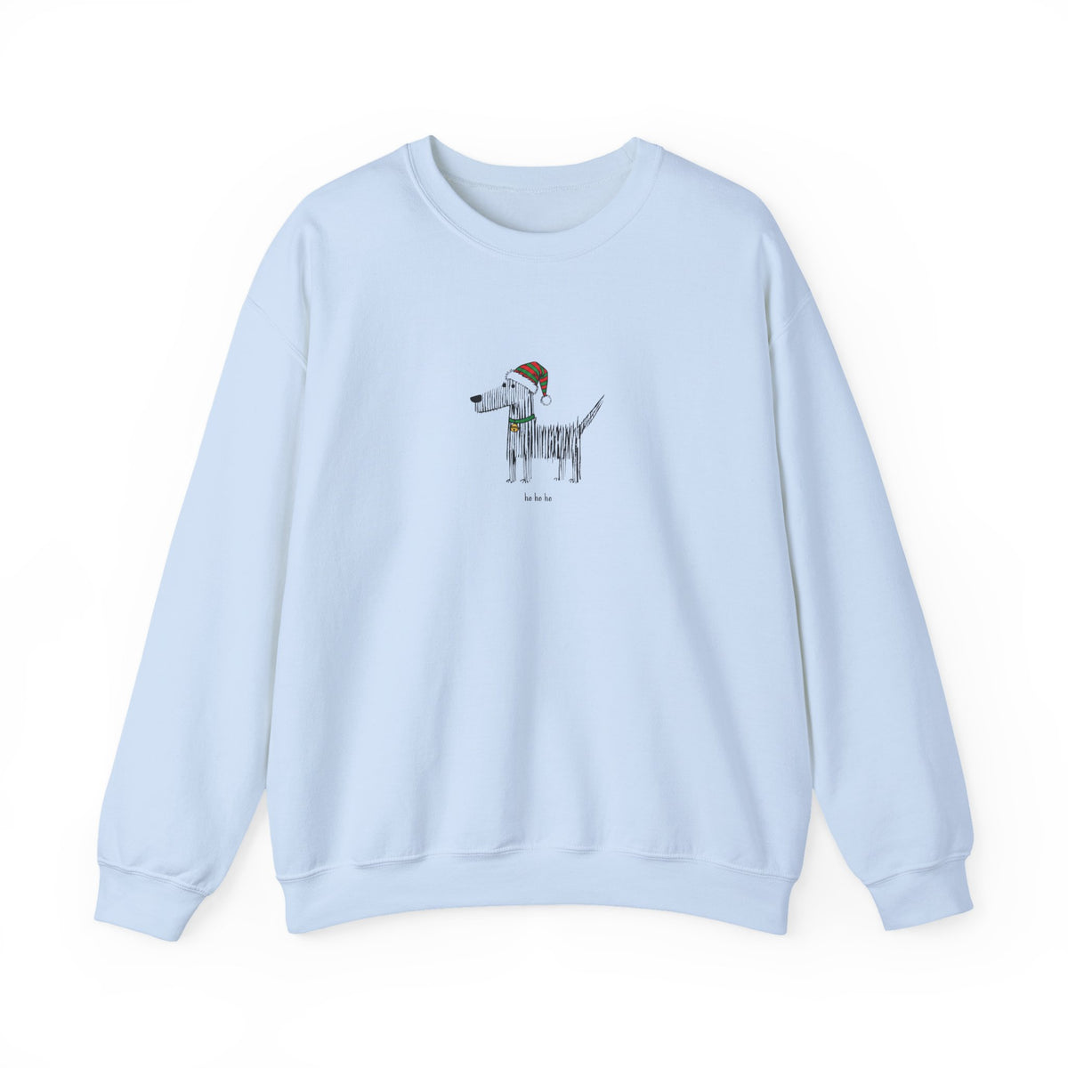 Minimalist Christmas Dog Sweatshirt