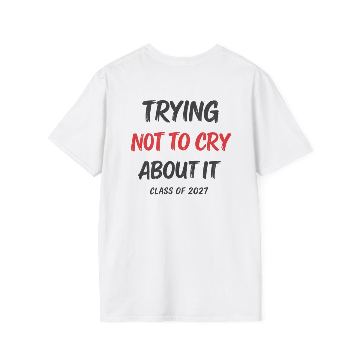 Senior Mom Shirt Class of 2027 Gildan T-Shirt