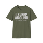 I Sleep Around Camping RV Shirt