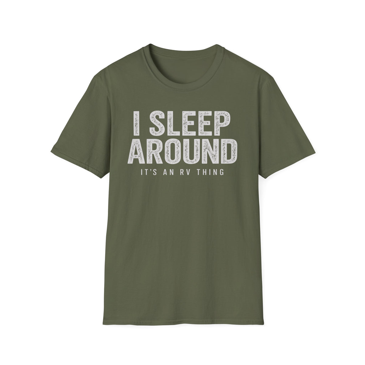 I Sleep Around Camping RV Shirt