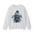 Black Lab Winter Gildan Sweatshirt