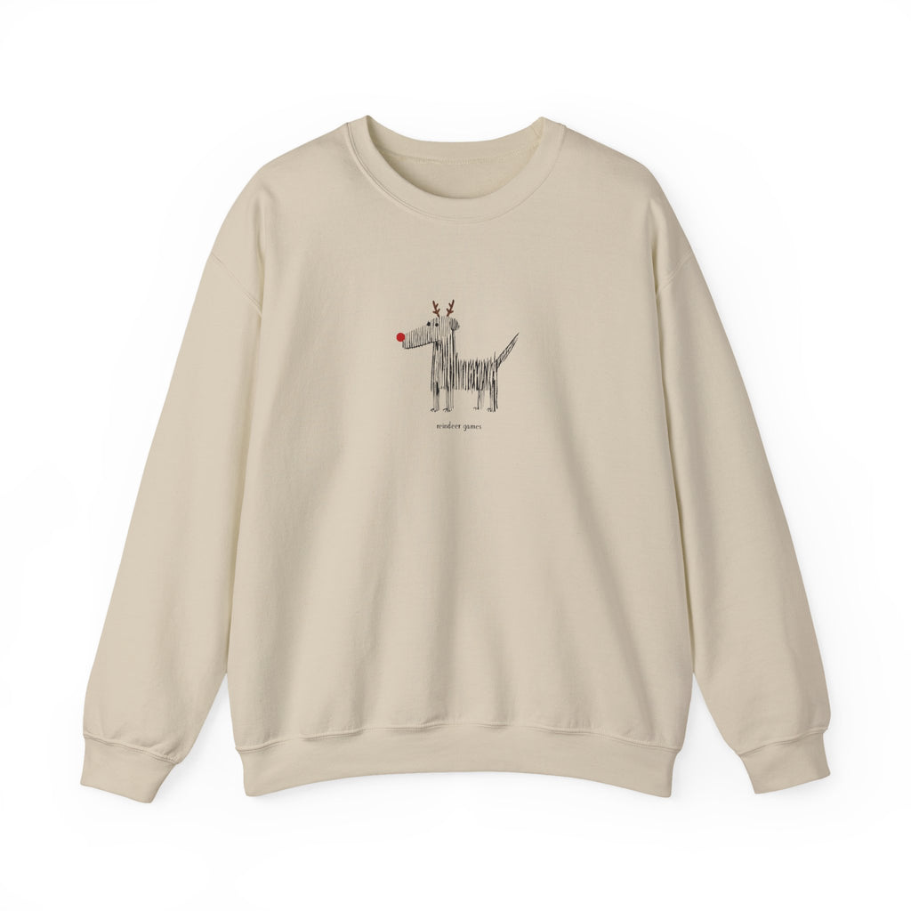 Reindeer Games Dog Sweatshirt