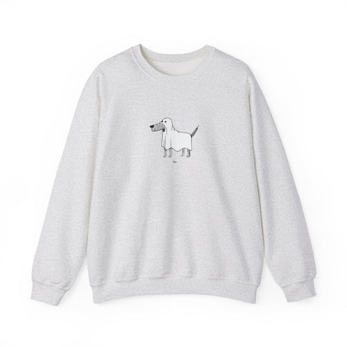 Funny Ghost Dog Halloween Sweatshirt