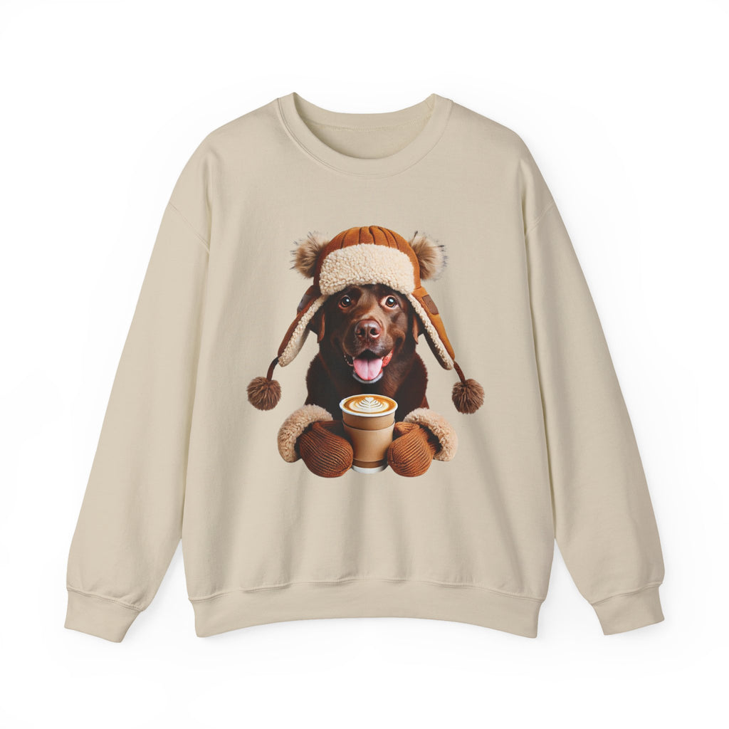 Chocolate Labrador Fall Sweatshirt