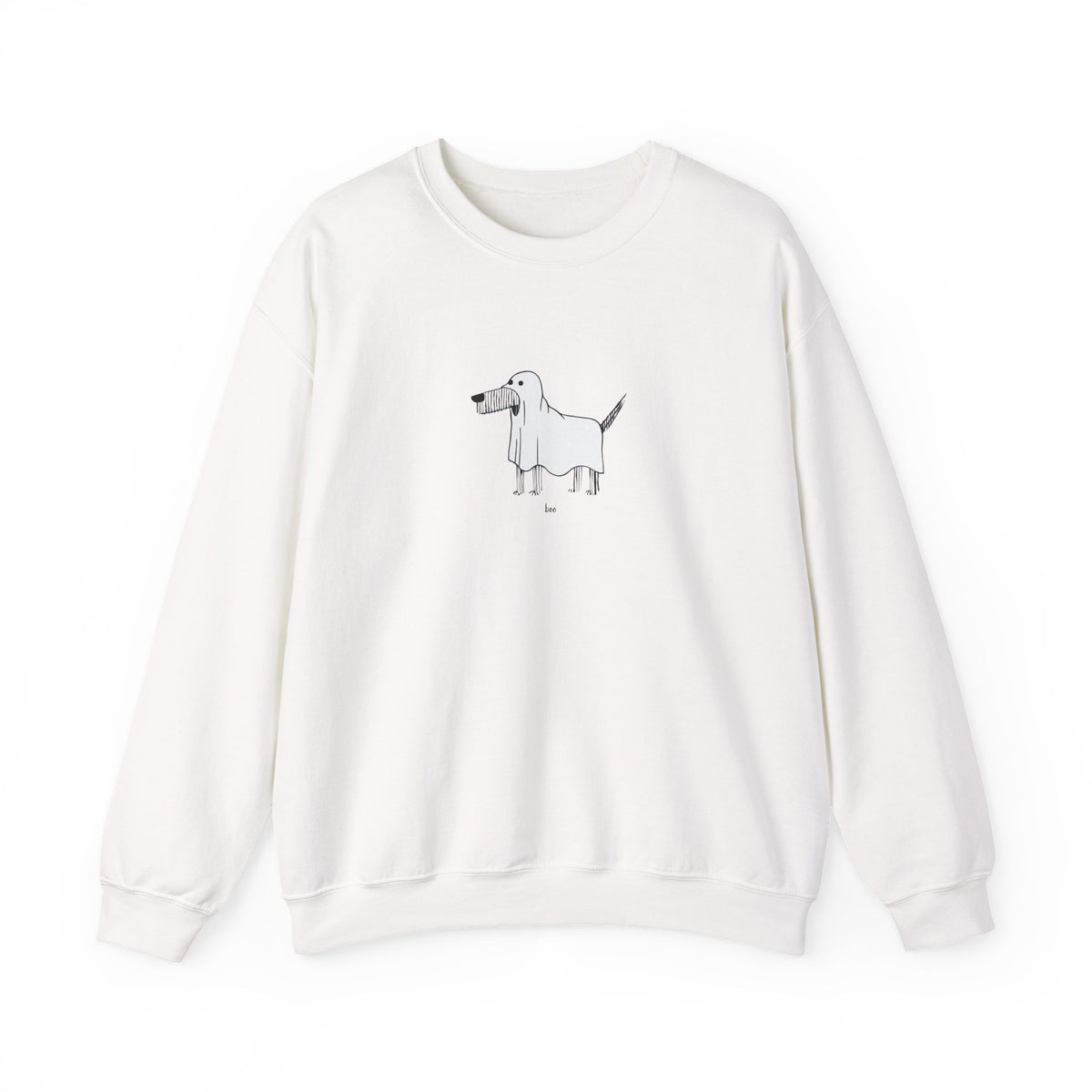 Funny Ghost Dog Halloween Sweatshirt