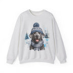 Silver Labrador Winter Sweatshirt