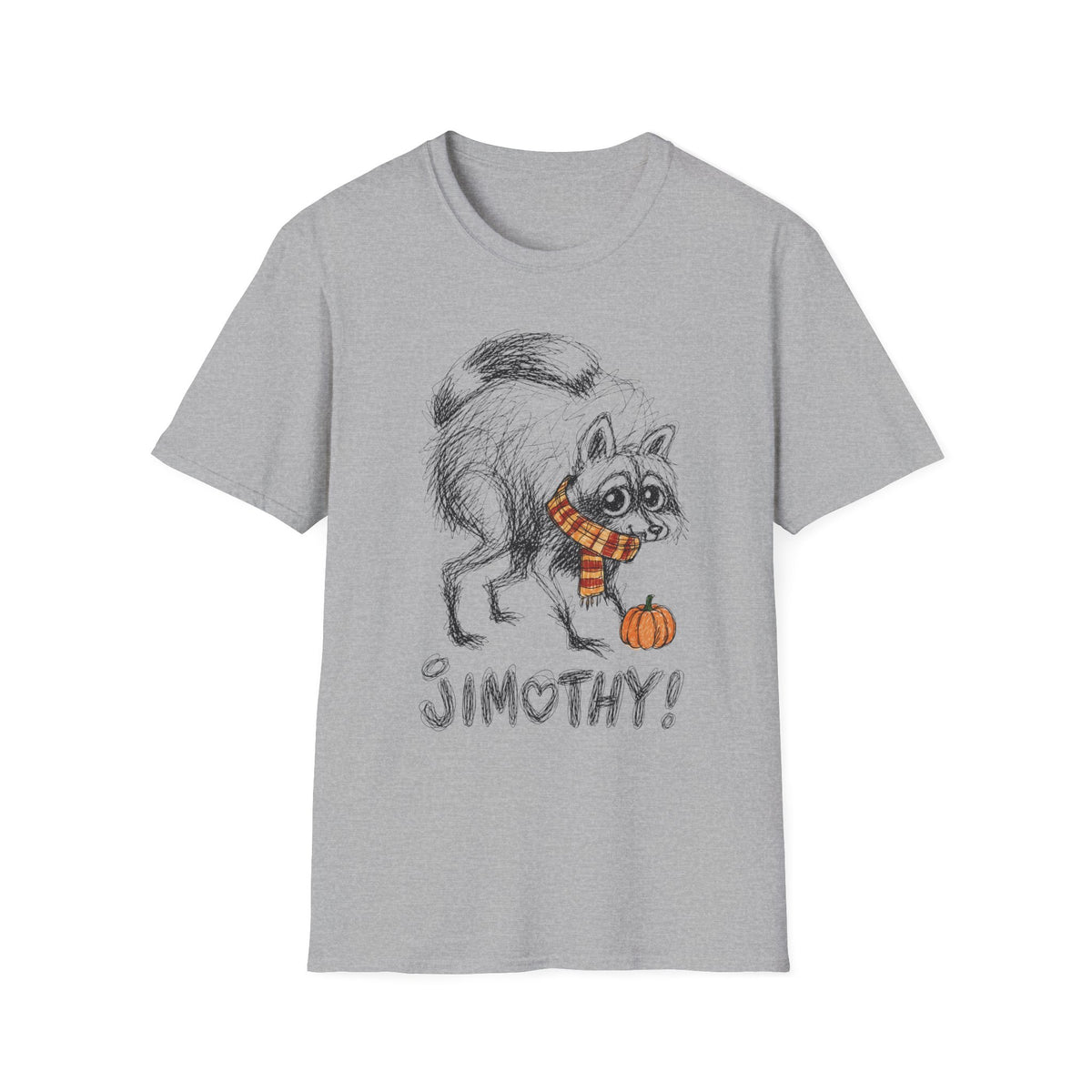 Jimothy Raccoon Fall T-Shirt