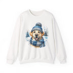Yellow Lab Winter Sweatshirt