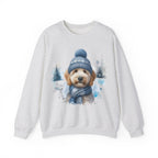 Goldendoodle Winter Gildan Sweatshirt