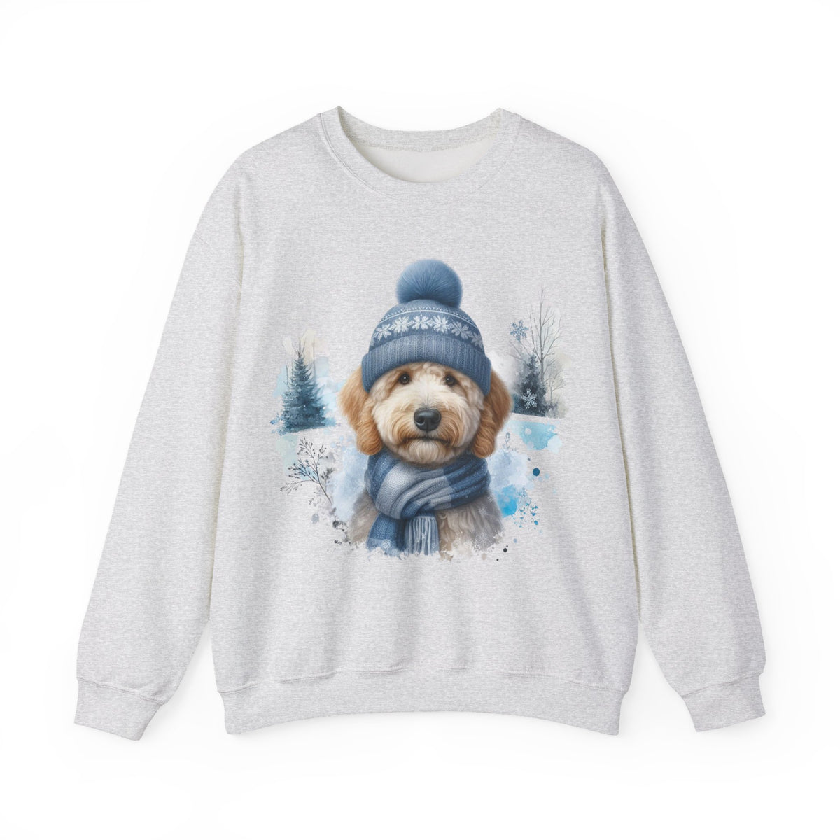 Goldendoodle Winter Gildan Sweatshirt