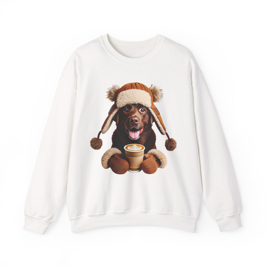 Chocolate Labrador Fall Sweatshirt