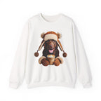 Chocolate Labrador Fall Sweatshirt