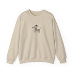 Minimalist Christmas Dog Sweatshirt