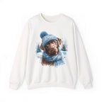 Chocolate Lab Winter Sweatshirt