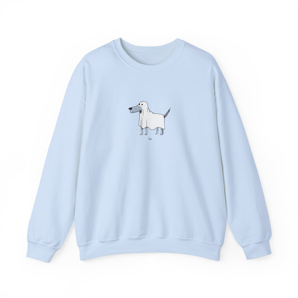 Funny Ghost Dog Halloween Sweatshirt