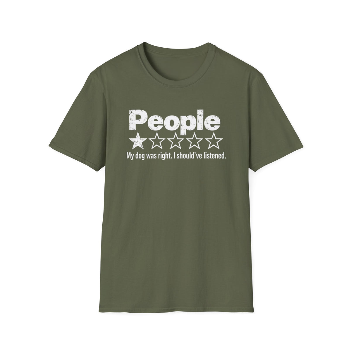 Funny People Review - My Dog Was Right Shirt