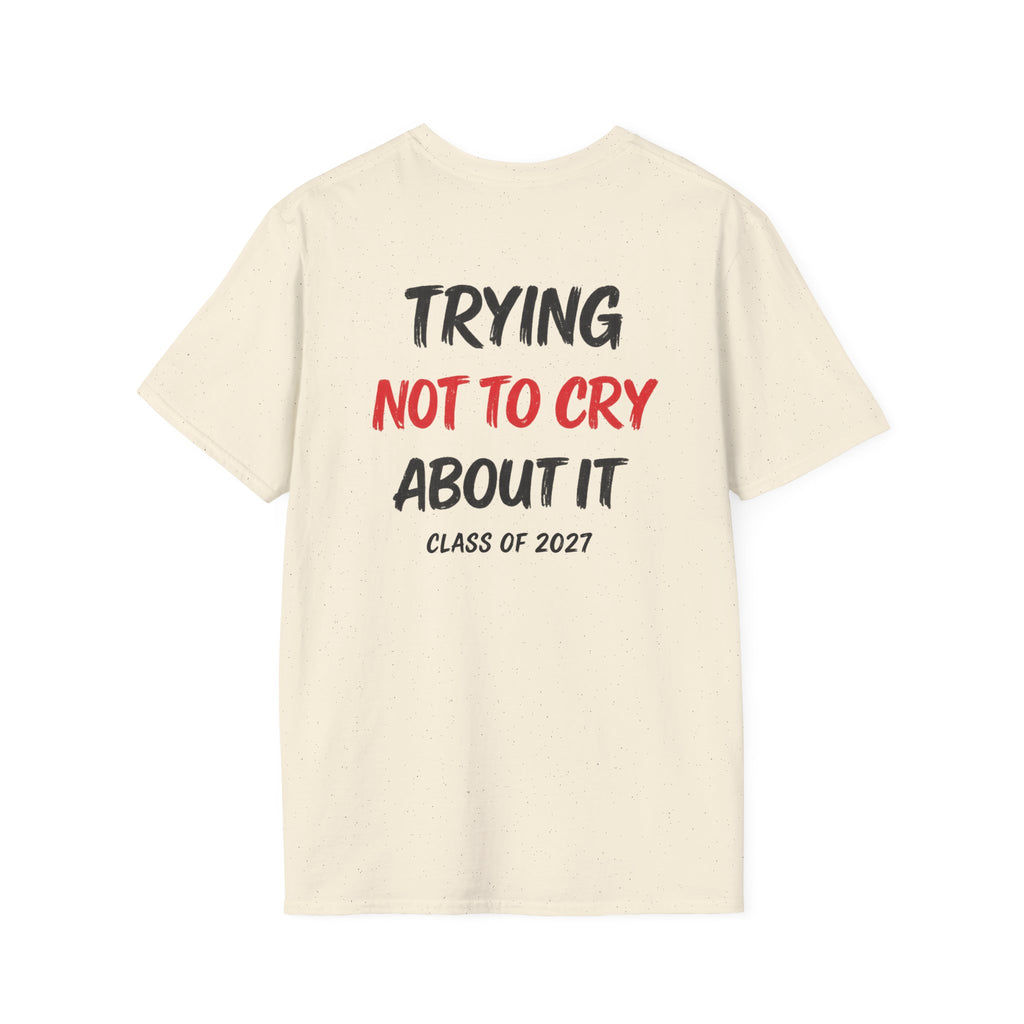 Senior Mom Shirt Class of 2027 Gildan T-Shirt