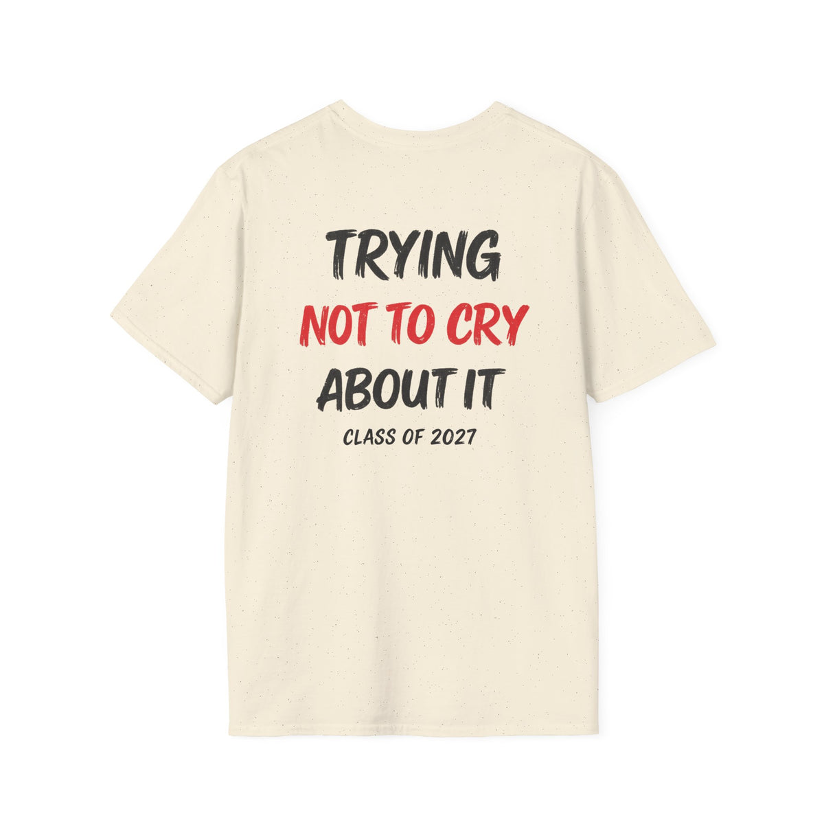 Senior Mom Shirt Class of 2027 Gildan T-Shirt
