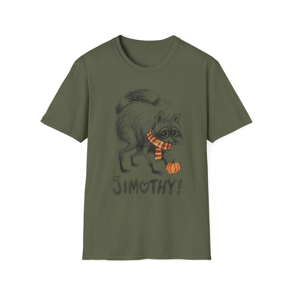 Jimothy Raccoon Fall T-Shirt