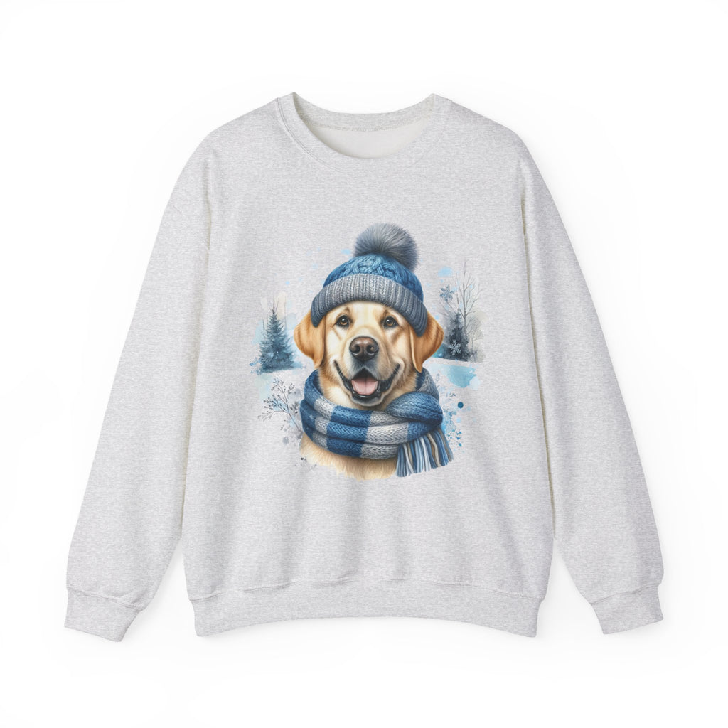 Yellow Lab Winter Sweatshirt