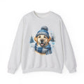 Yellow Lab Winter Sweatshirt