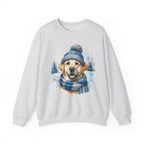 Yellow Lab Winter Sweatshirt