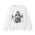Goldendoodle Winter Gildan Sweatshirt