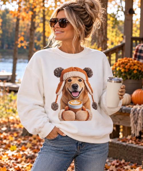 Golden Retriever Fall Sweatshirt